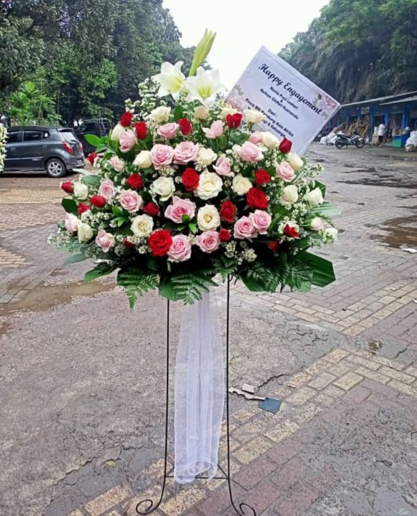 Standing-flower-Murah-Bandung standing flower grand opening