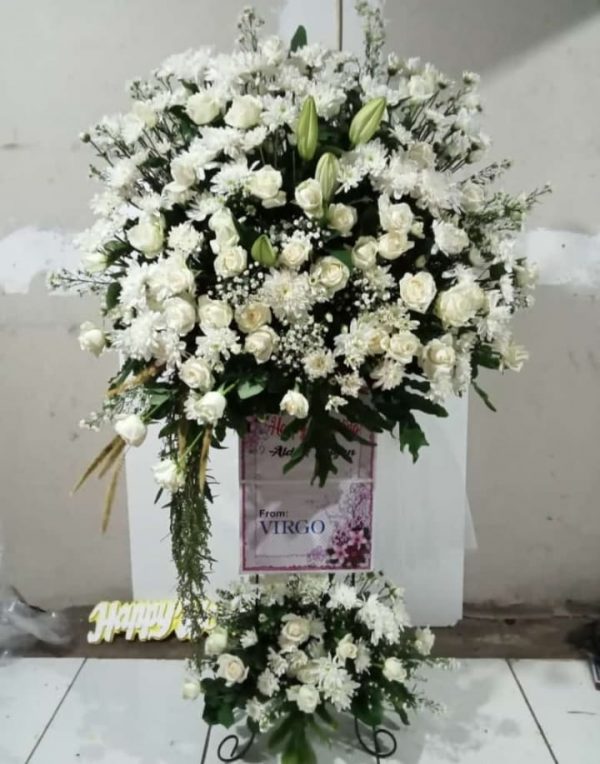 standing flower wedding jakarta standing flower duka cita jakarta standing flower decoration standing flower bali